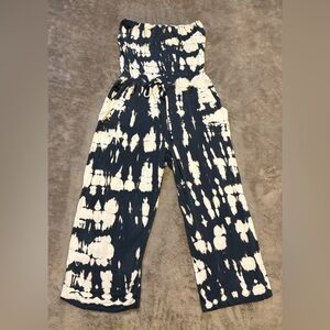 Young Fabulous & Broke Monochrome Tie-Dye Jumpsuit